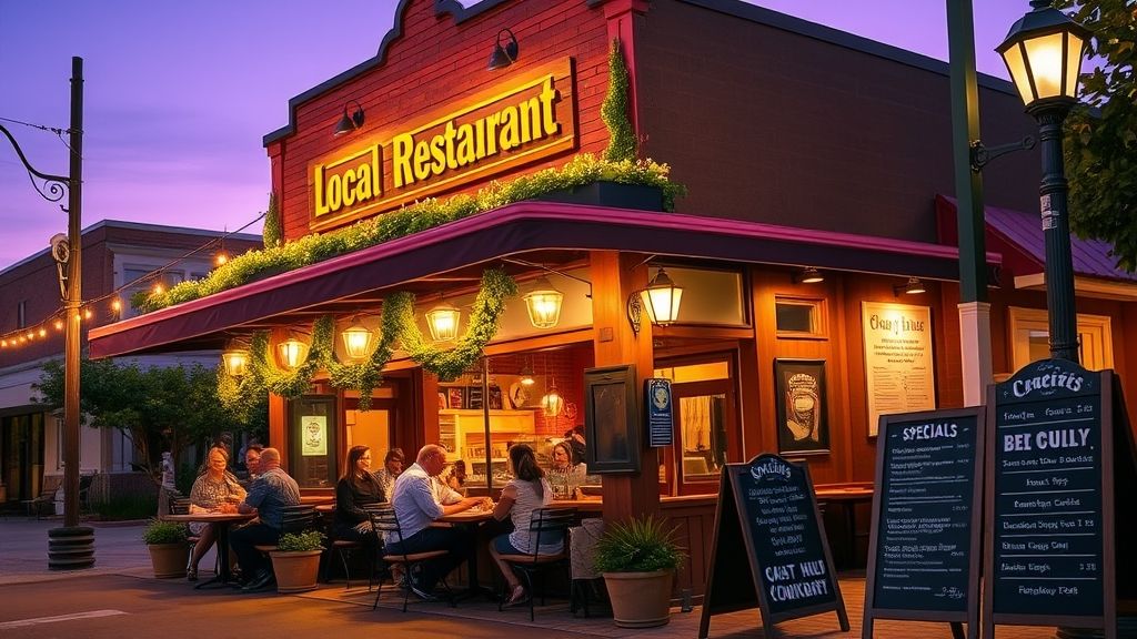 Put Your Restaurant on the Local Radar