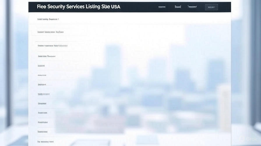 Security Services Advertising Platform for Leads